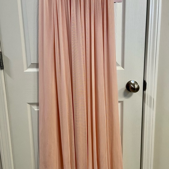 NWT BHLDN Nouvelle Fleur Blush Bridesmaid Dress - Picture 9 of 11